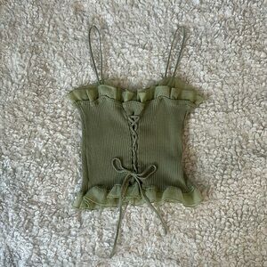 Green Tank Top